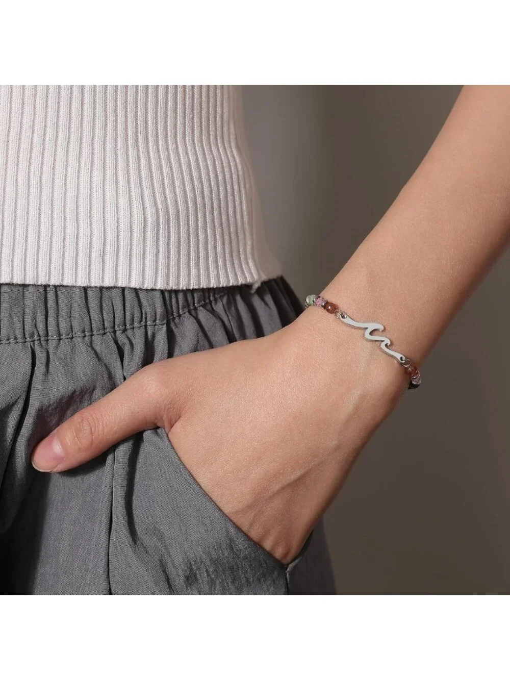 Unique Wave Bracelet for Women | Best Friend & Sister Gift | Birthday